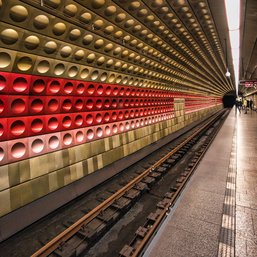 Bild Metrostation Prag