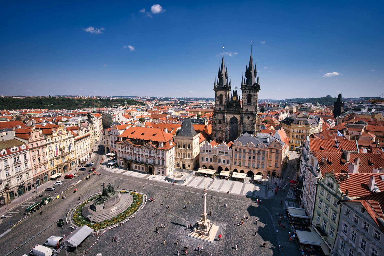 Altstädter Ring in Prag Bild vom Altstädter Ring in Prag