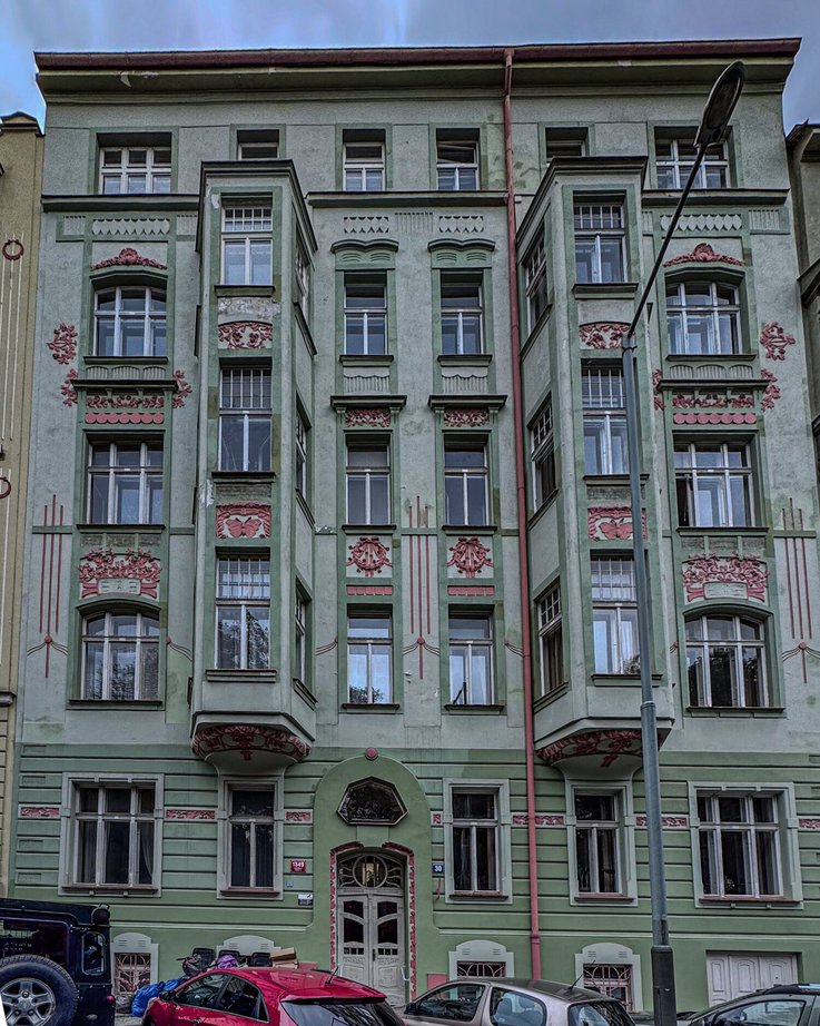 Jugendstilhäuser in der Polska Strasse 5