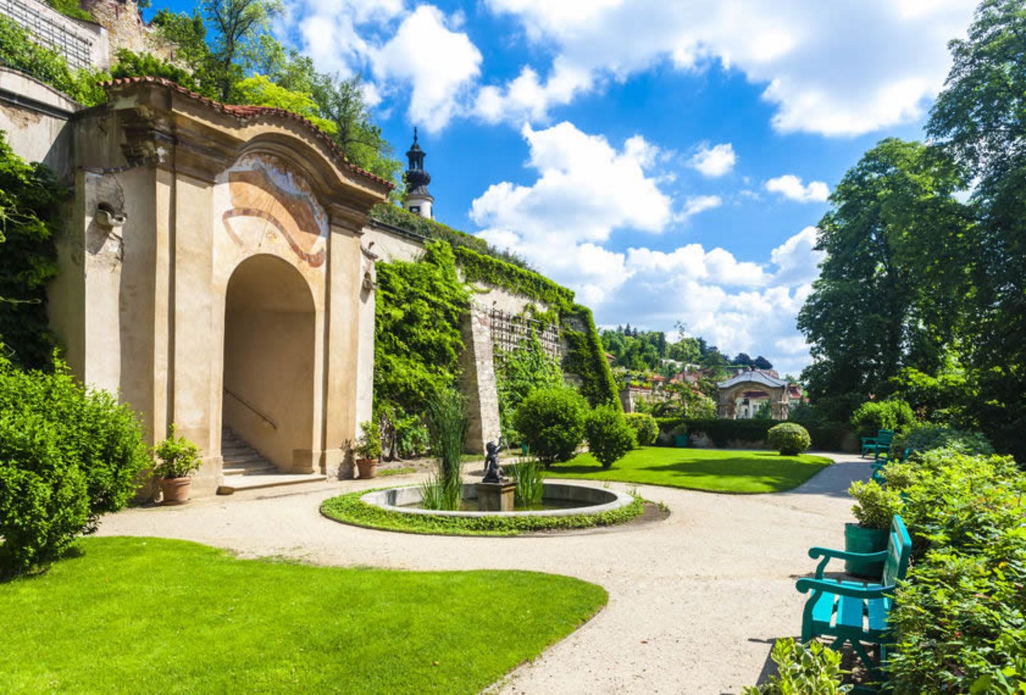 Der Ledeburska Garten Bild vom Ledeburska Garten