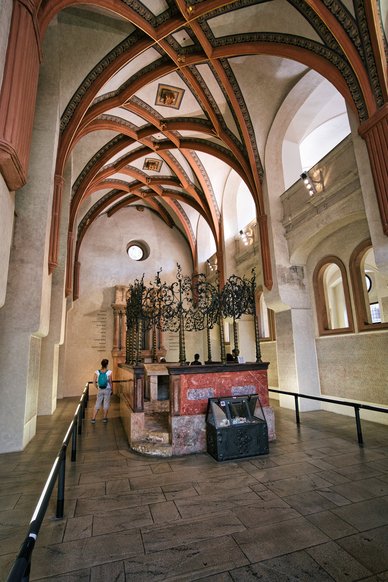 Die Pinkas-Synagoge von innen