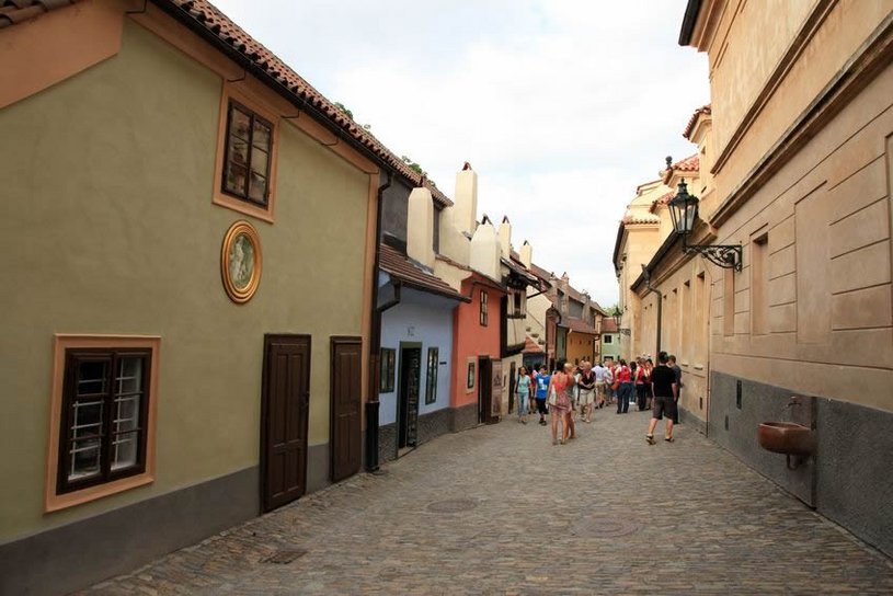 Bild vom Goldenen Gässchen in Prag