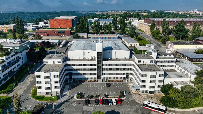 Barrandov-Studio von oben