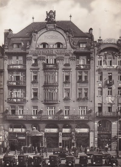 Historische Aufnahme vom Hotel Europa