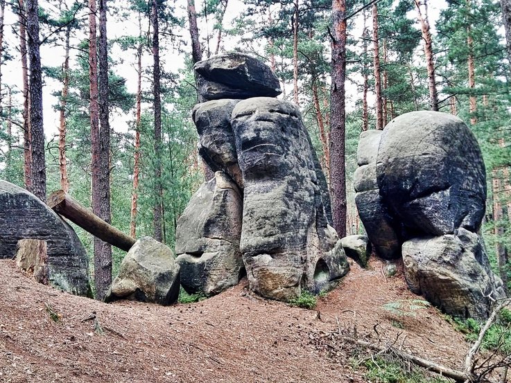 Český ráj - Felsenformation