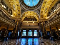 Innenraum Nationalmuseum Prag