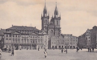 Altstädter Ring in einer historischen Aufnahme