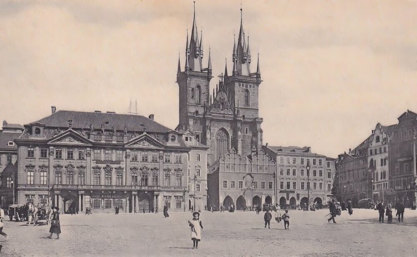 Altstädter Ring in einer historischen Aufnahme