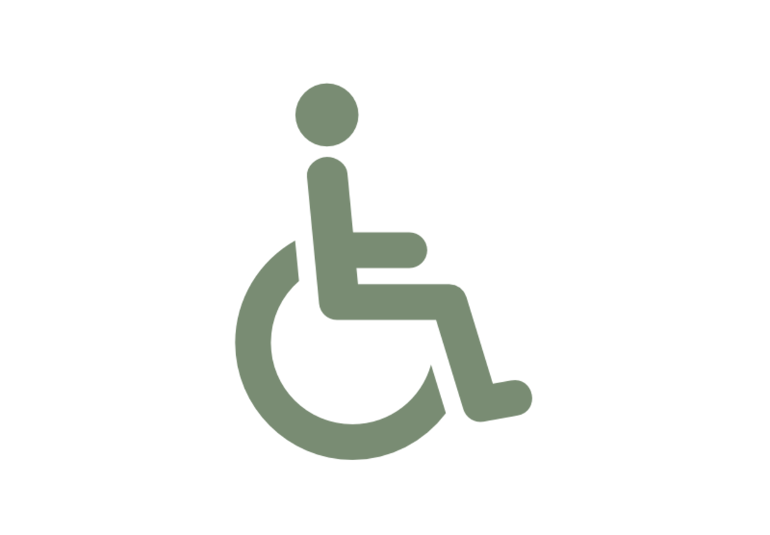 Symbol für barrierefreien Zugang Barrierefreier Zugang