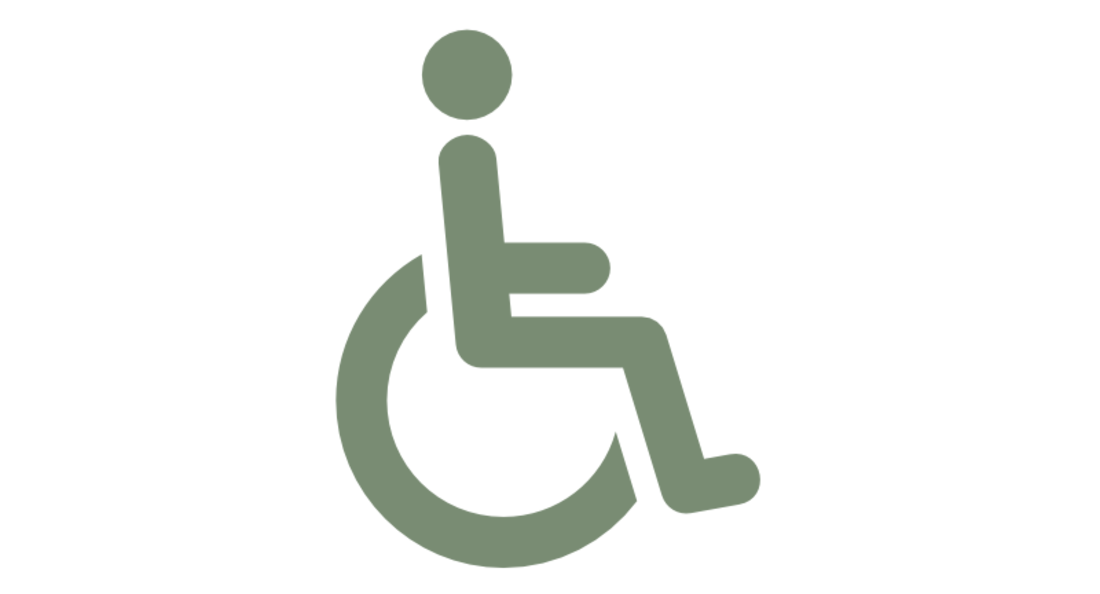 Symbol für barrierefreien Zugang Barrierefreier Zugang