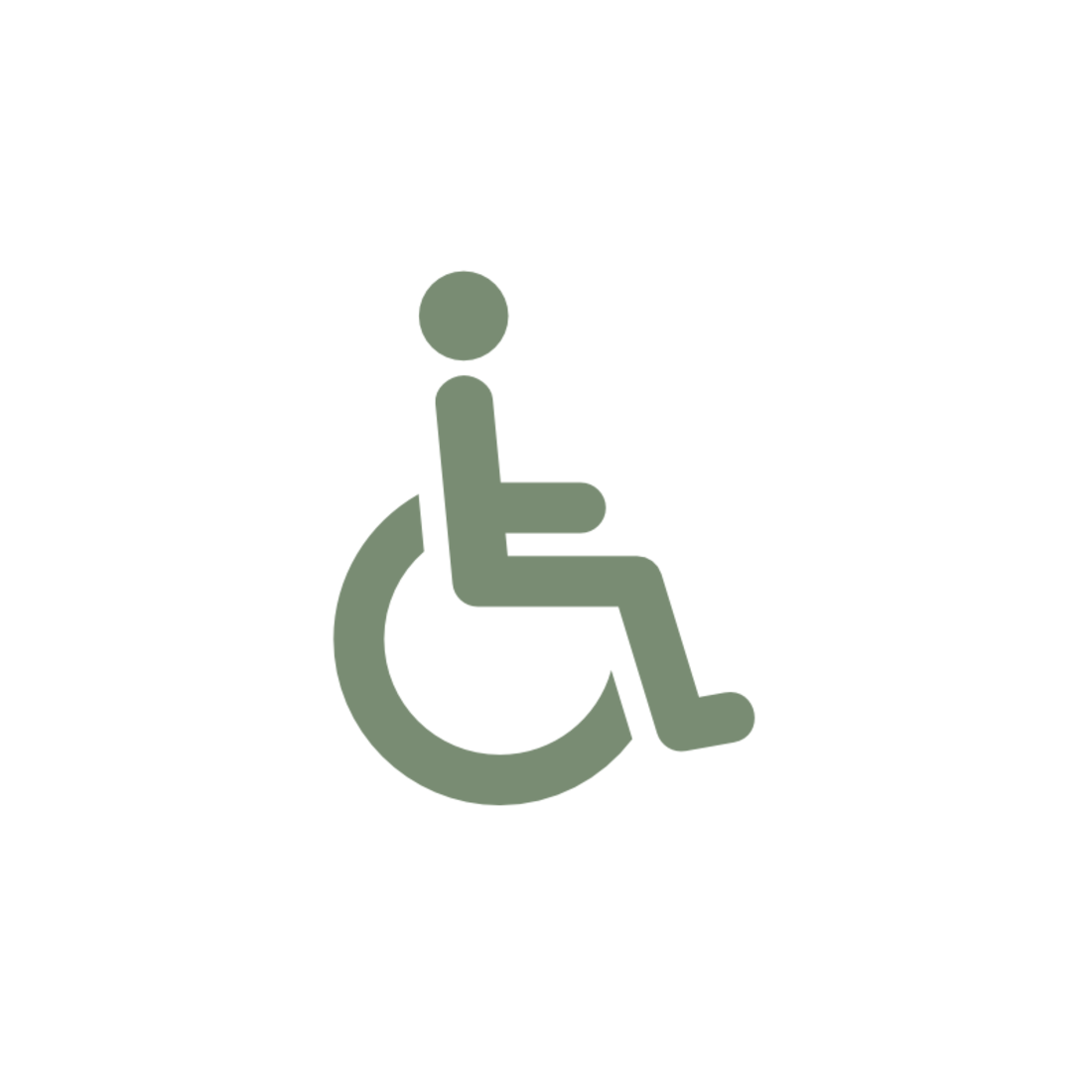 Symbol für barrierefreien Zugang Barrierefreier Zugang