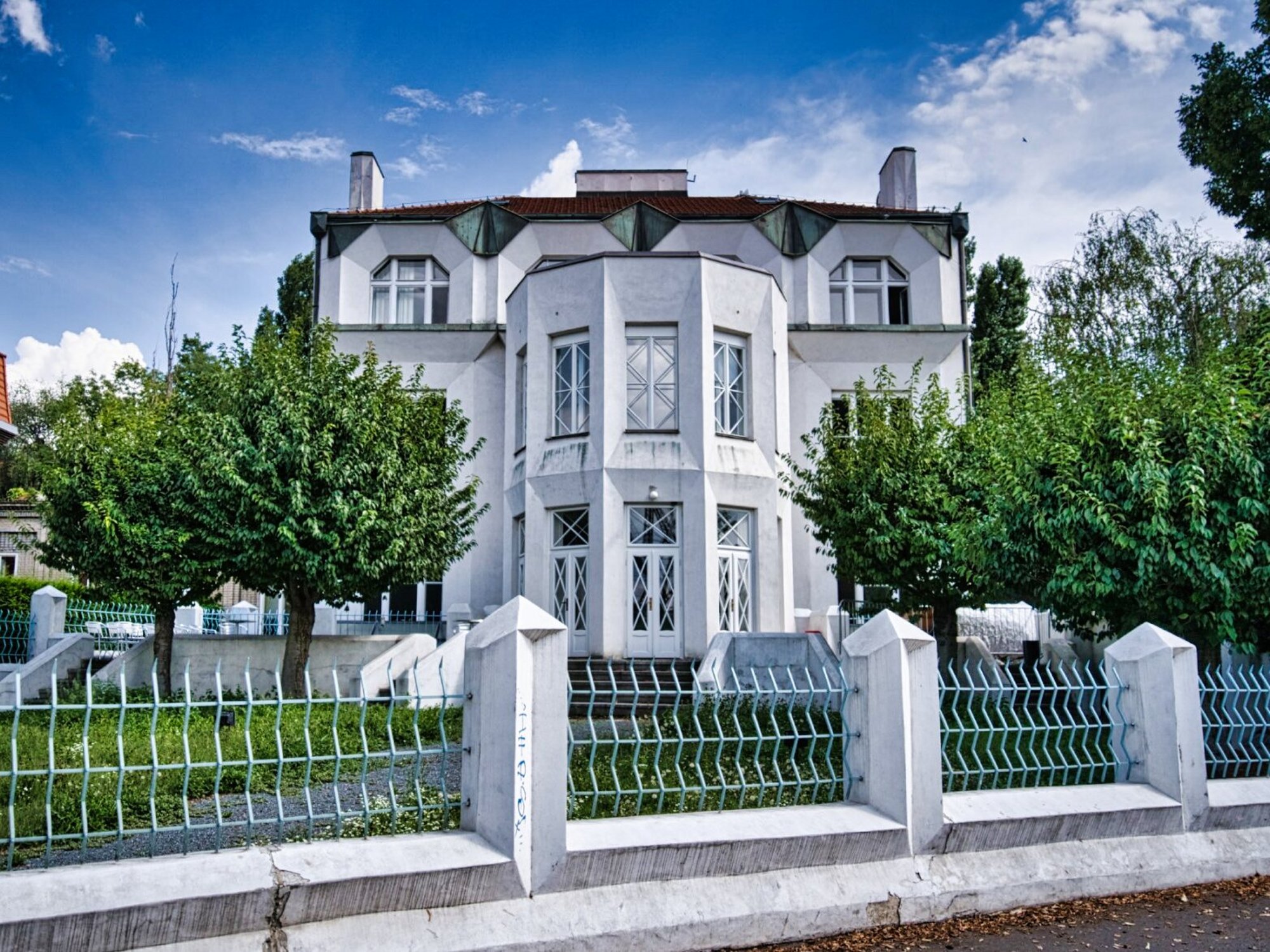 Aufnahme von der Villa Kovařovic