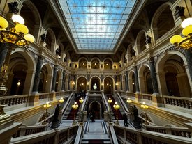 Innenraum Nationalmuseum Prag