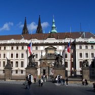 Bild von der Prager Burg
