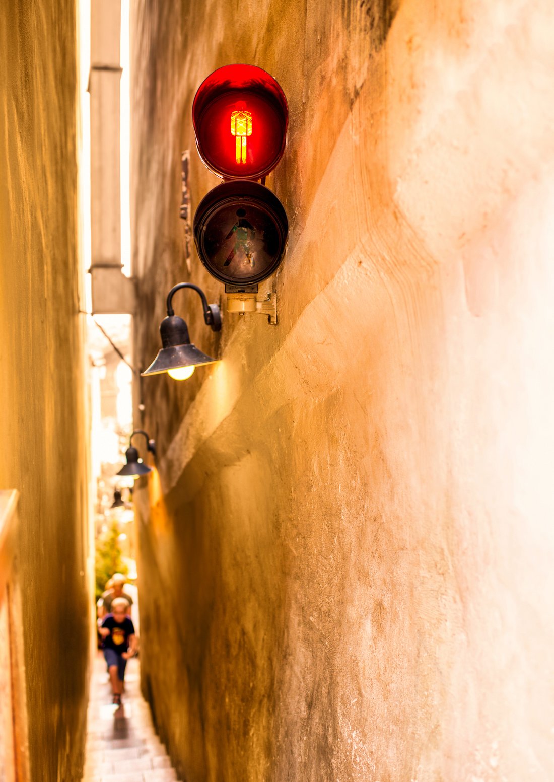 Bild von der engsten Gasse in Prag