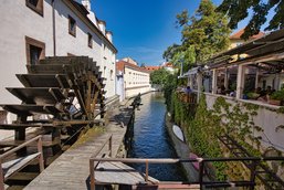 Bild Wasserrad auf der Certovka