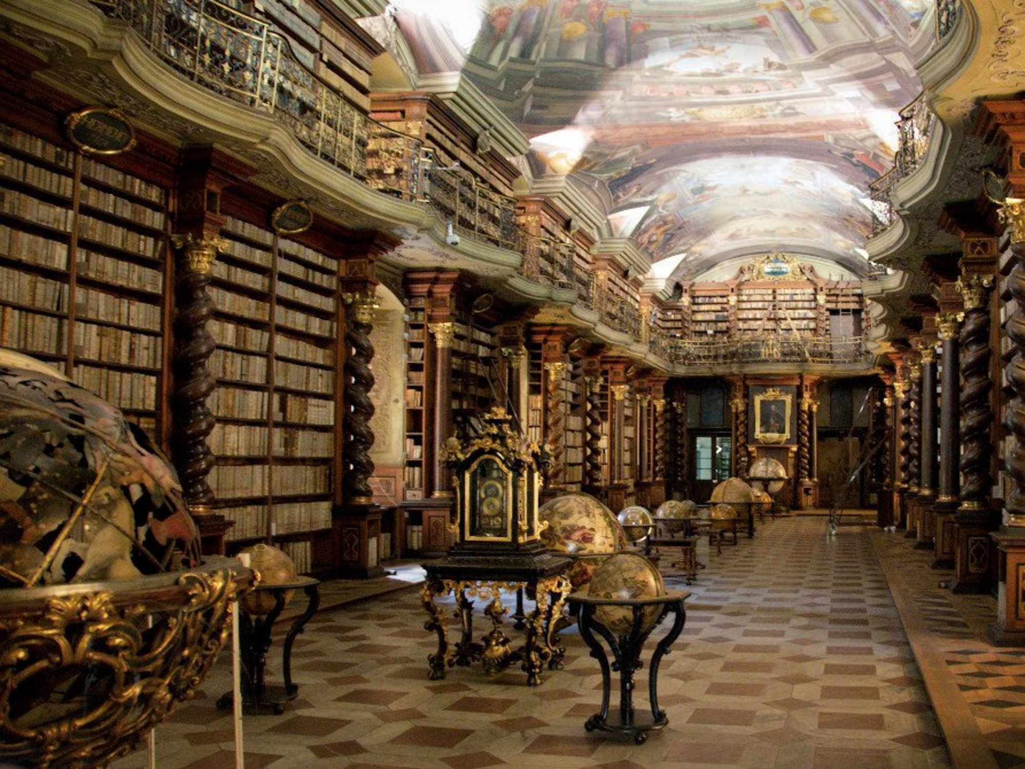 Bild Bibliothek des Klementinum