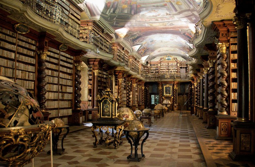 Bild Bibliothek des Klementinum
