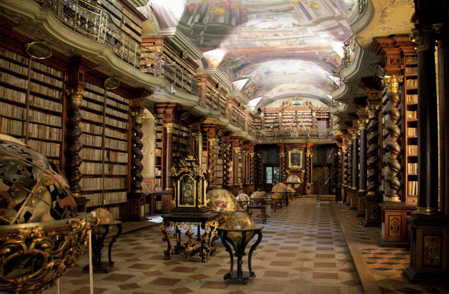 Bibliothek des Klementinum Bild Bibliothek des Klementinum