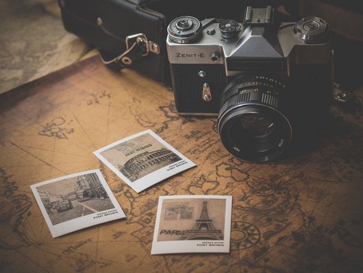 Bild vom Fotografieren