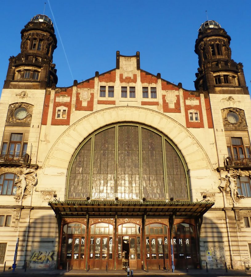 Bild Jugendstil-Hauptbahnhof Prag