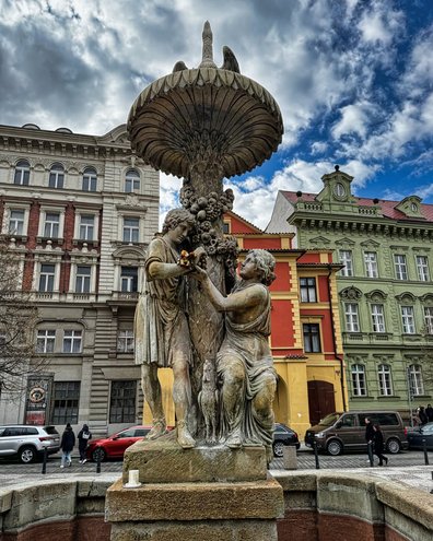 Der Wimmer-Brunnen in Prag