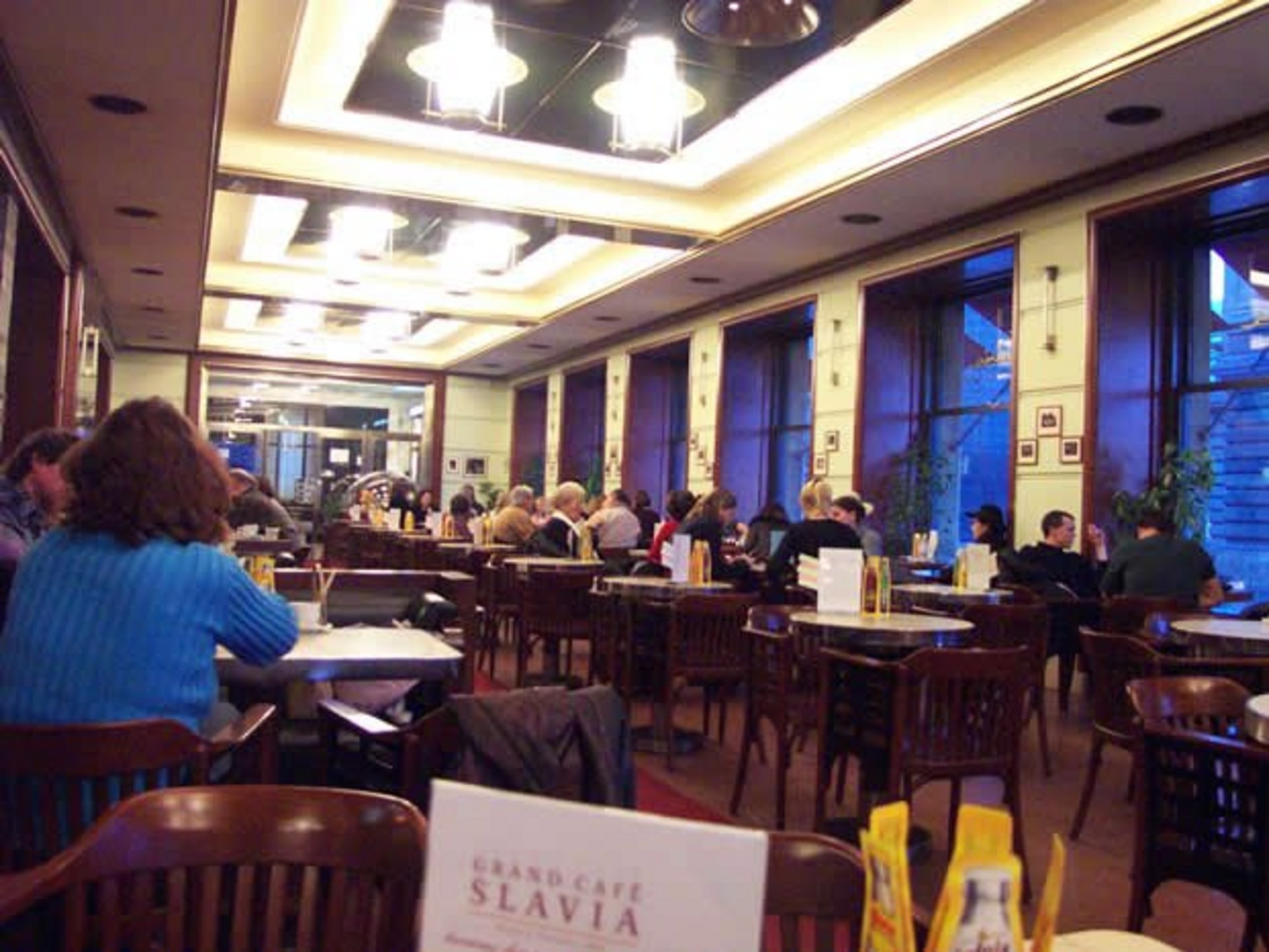 Bild vom Cafe Slavia innen
