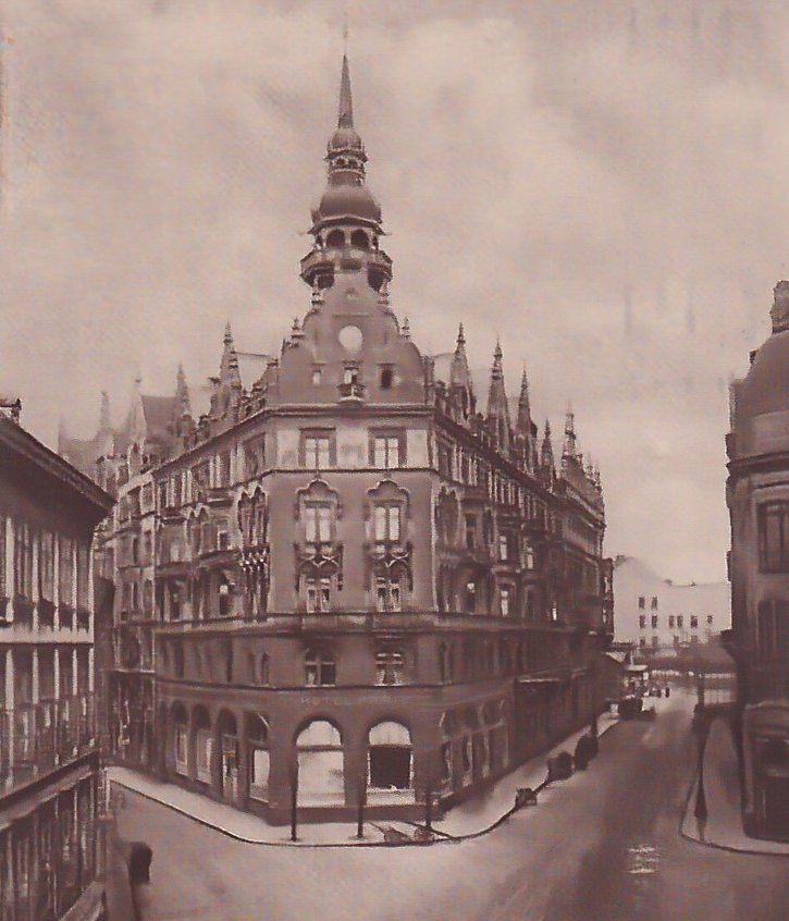 Hotel Paris in Prag in einer historischen Aufnahme