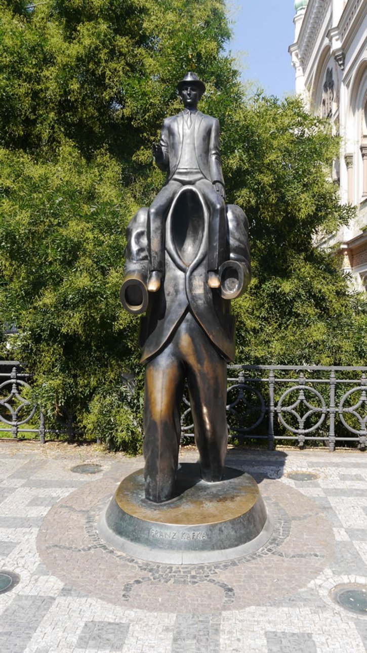 Bild Franz-Kafka-Denkmal in Prag