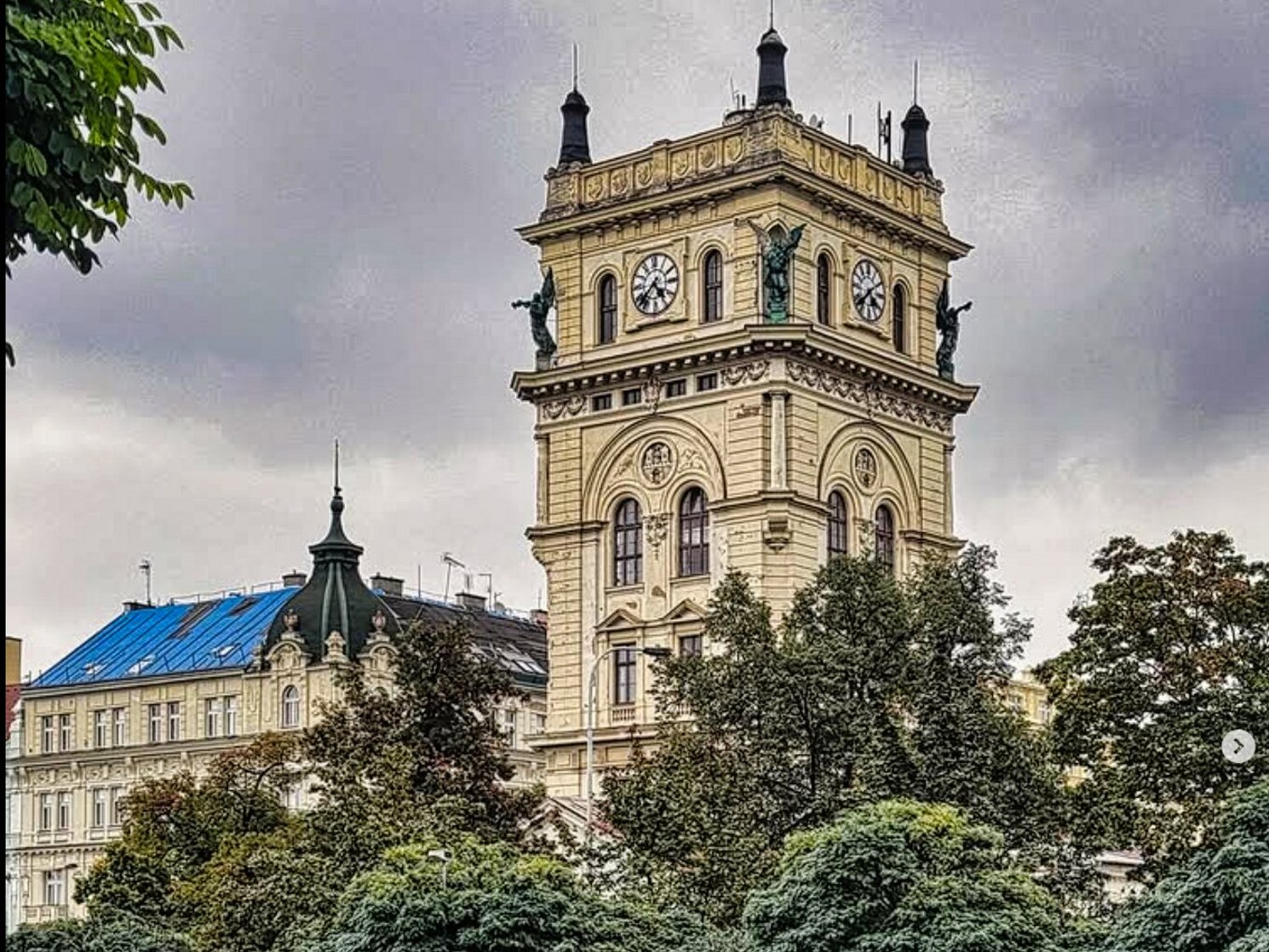 Wasserturm in Vinohrady