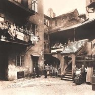 Bild vom alten Ghetto in Prag