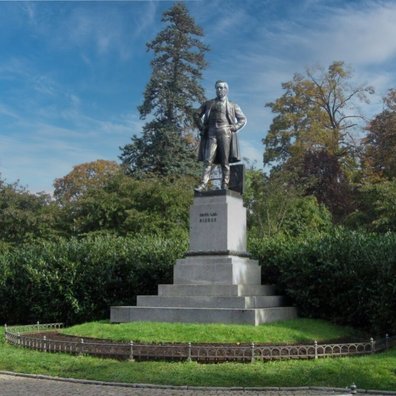 Rieger-Statur im Riegrovy sady
