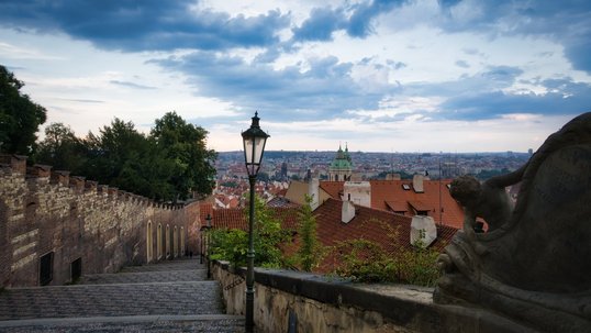 Bild Blick über Prag von der Prager Burg