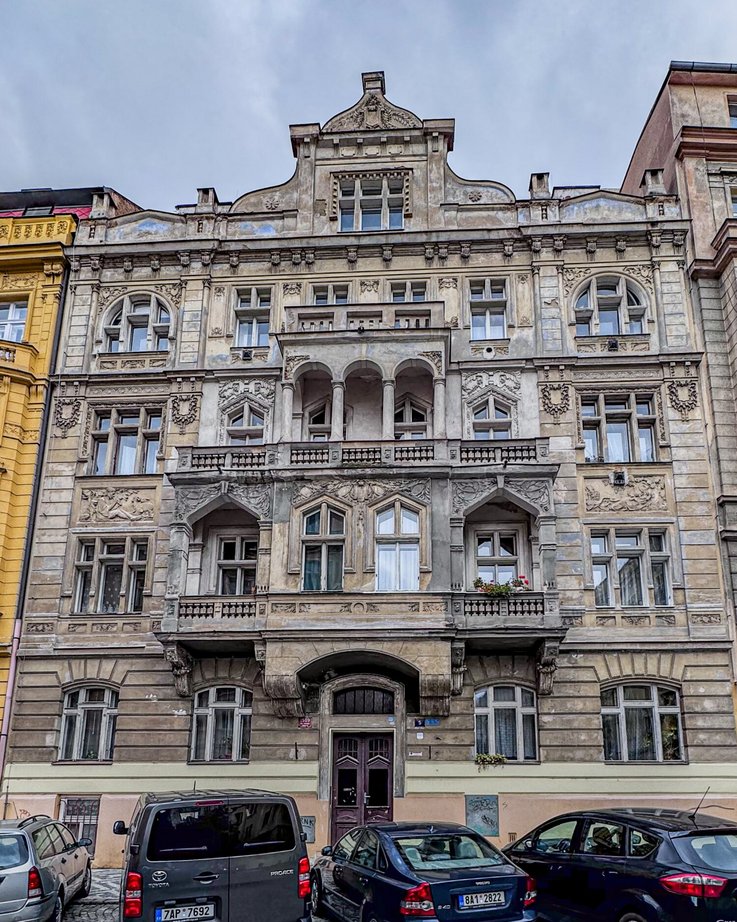 Jugendstilhäuser in der Polska Strasse 4