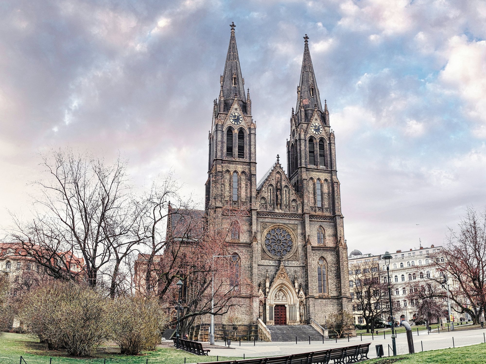 Bild Kirche der Heiligen Ludmilla in Prag