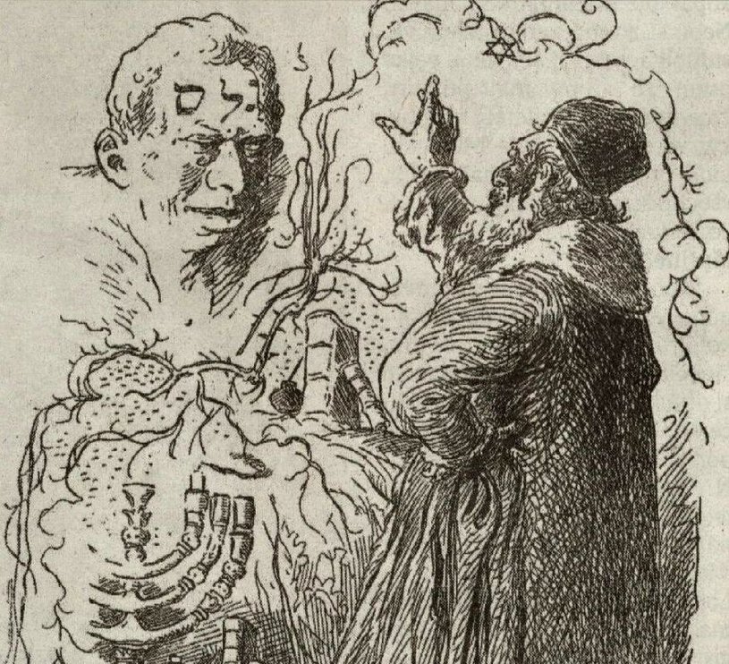 Bild Rabbi Löw und der Golem
