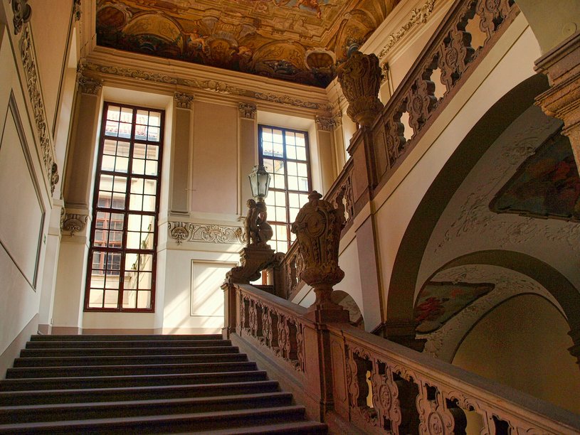 Bild Treppenhaus Glam-Gallas-Palais