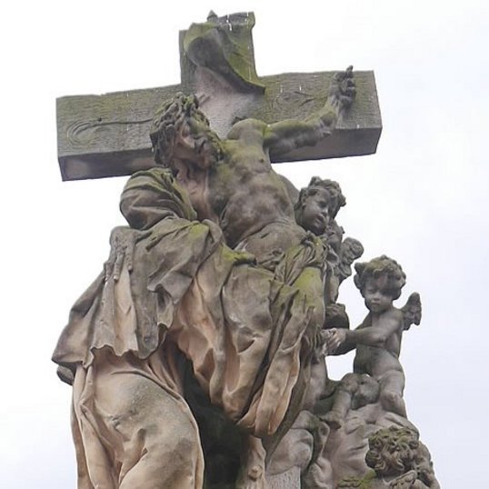 Bild der Figur der hl. Luitgard