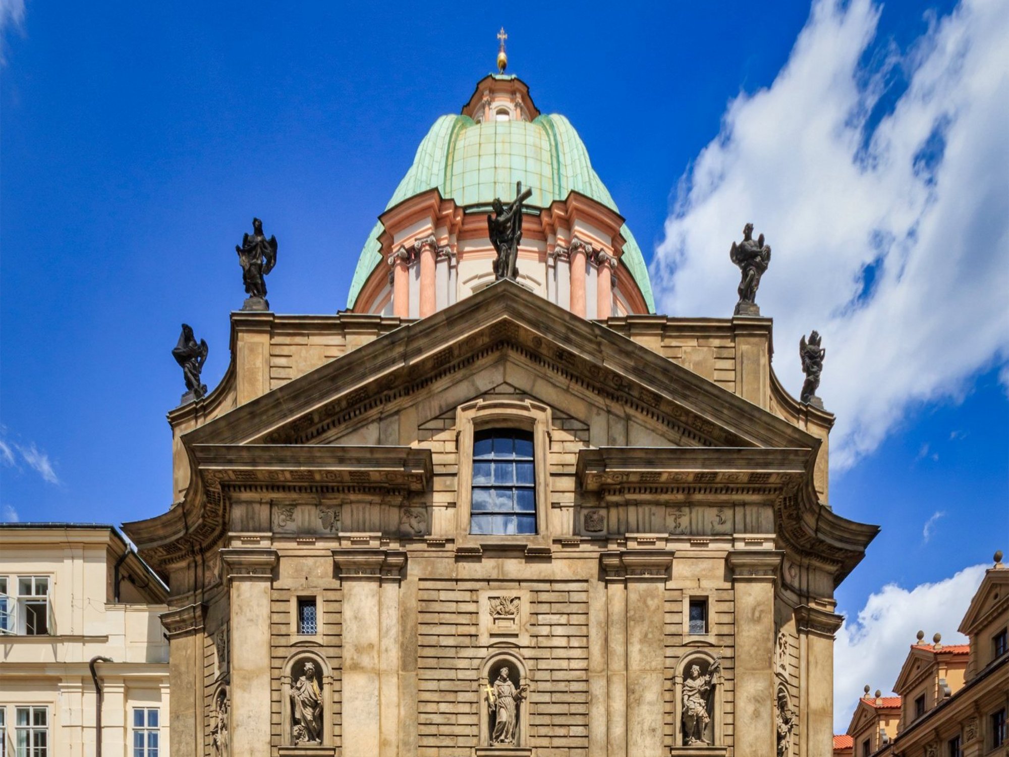 Bild der Kreuzherrenkirche in Prag