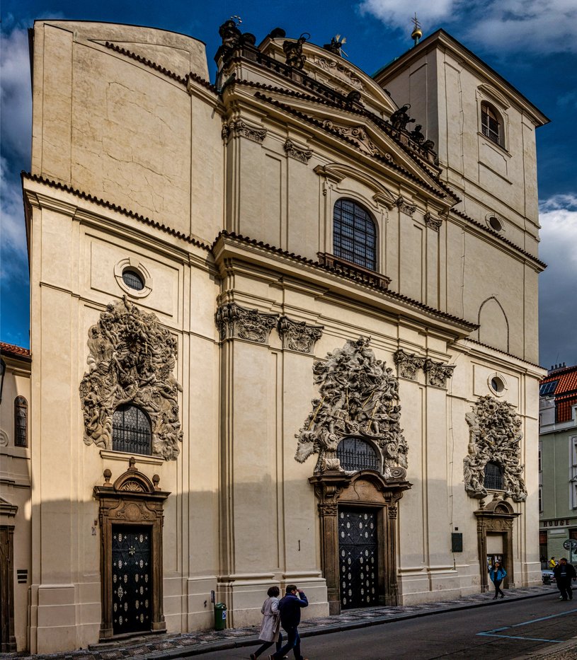 Bild Basilika St. Jakob in Prag von aussen