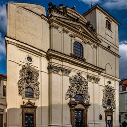 Bild Basilika St. Jakob in Prag von aussen