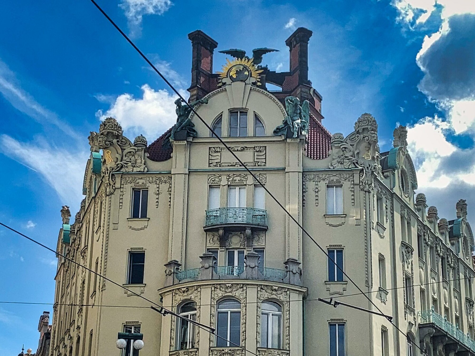 Bild Außenfassade des Goethe-Instituts in Prag