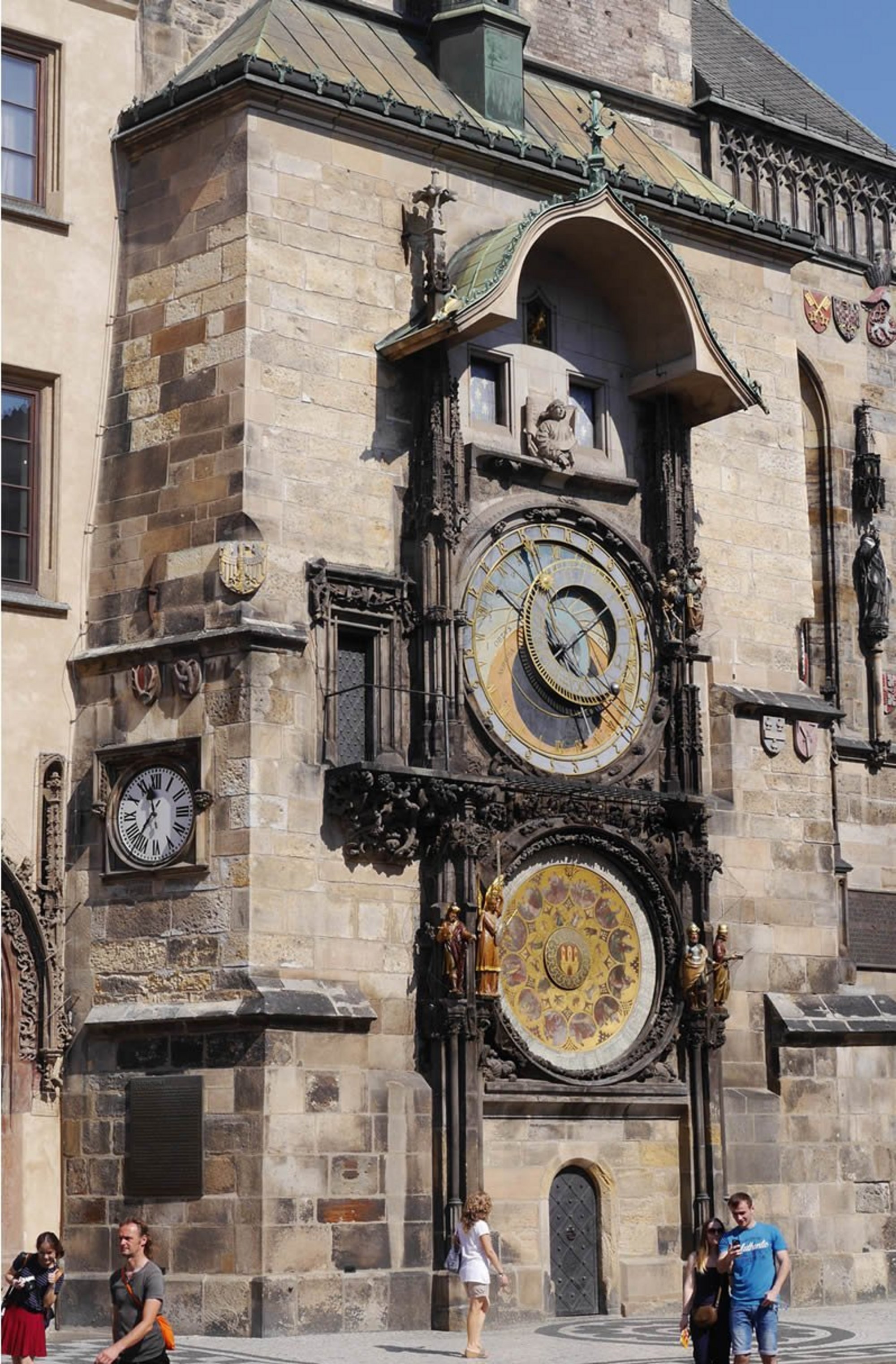 Bild Astrologische Uhr am Alstädter Rathaus in Prag