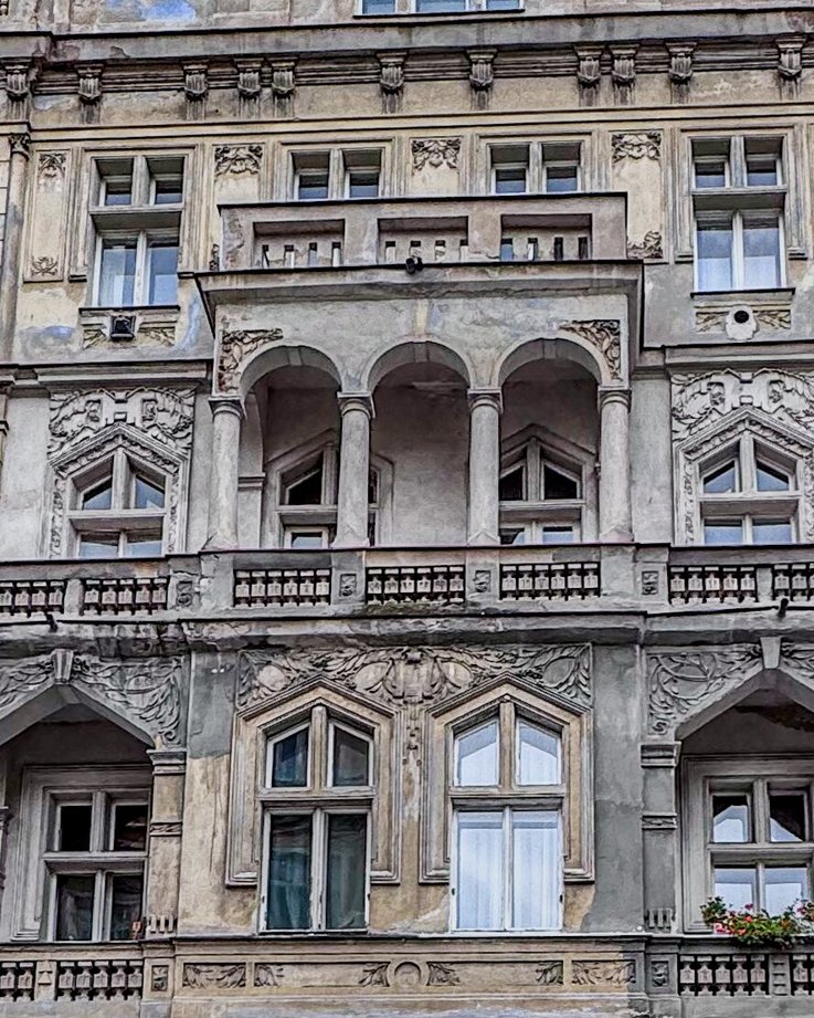 Jugendstilhäuser in der Polska Strasse 3