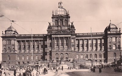 Historische Aufnahme vom Nationalmuseum