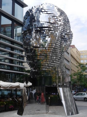 Bild Kafka-Kopf Prag