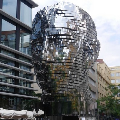 Bild Kafka-Kopf Prag