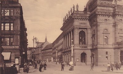 Historische Aufnahme von der Narodni trida