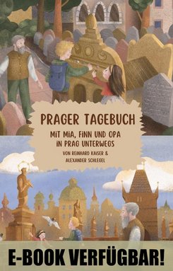 Grafik Prager Tabebuch - Kinderreiseführer
