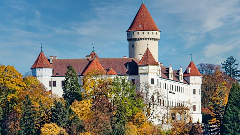 Schloss Konopiště - Fernsicht